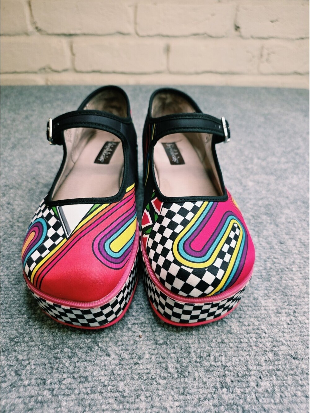 Hot Chocolate Design Chocolaticas 1980 Women's Mary Jane Platforms Size 39 US 8